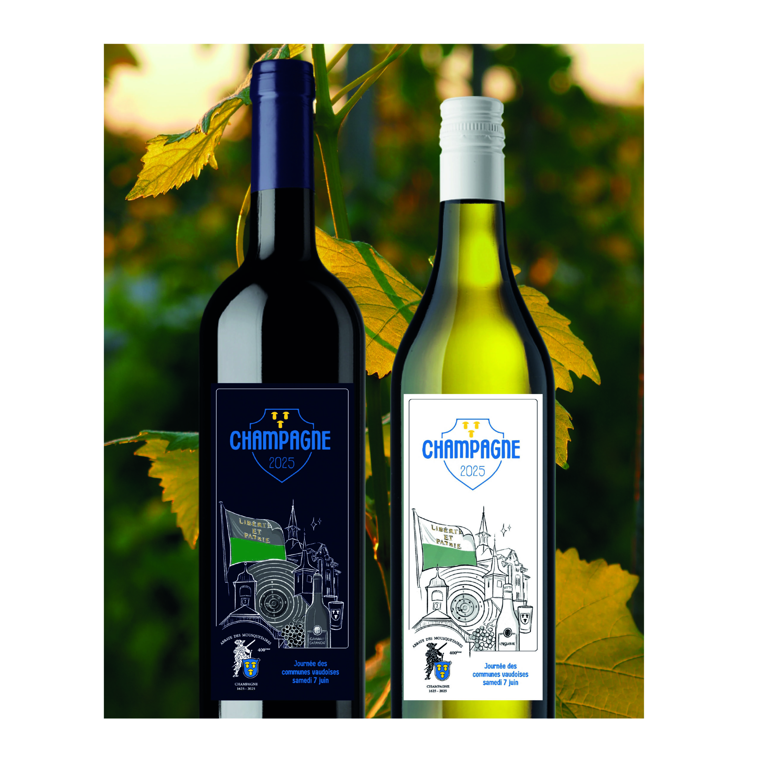 Etiquettes, UCV/Abbaye de Champagne, 2025